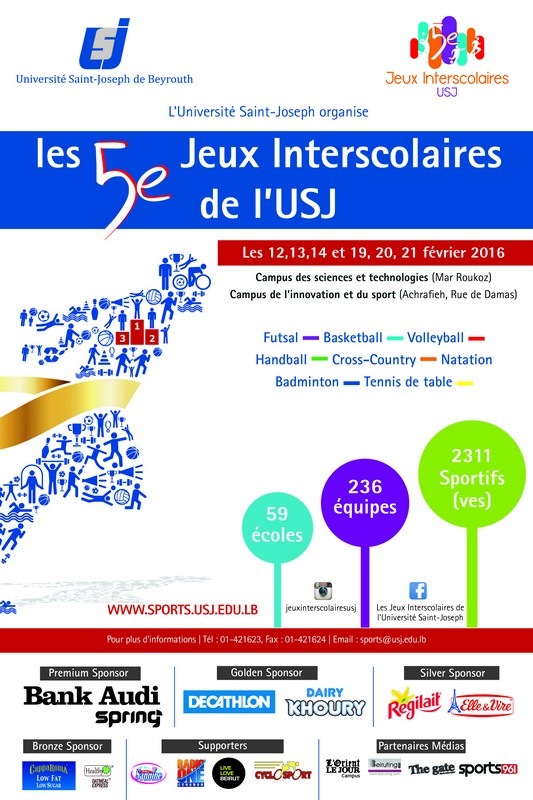 Les 5e Jeux Interscolaires De l'USJ Part 1